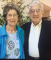 Photo of Evelyn Salinger and Her Husband Gerhard. Link to their story